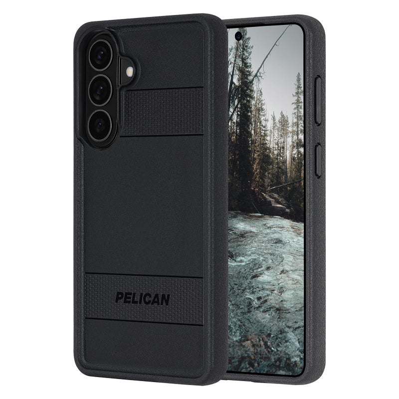 Pelican Protector Samsung Galaxy S26 Plus Case [Magnetic and Wireless Charging] Rugged Phone Cover with 16ft Military-Grade Drop Protection - Heavy Duty Case for Samsung Galaxy S26 Plus 6.7" - Black - Image 1