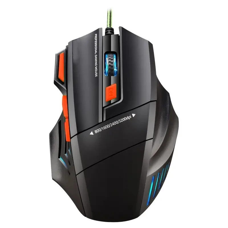 Y&D Hot Sale 3600 DPI RGB Backlit Optical USB Wired Gaming Mouse 7 Buttons for PC Computer Office E-Sports Gamers - Image 2