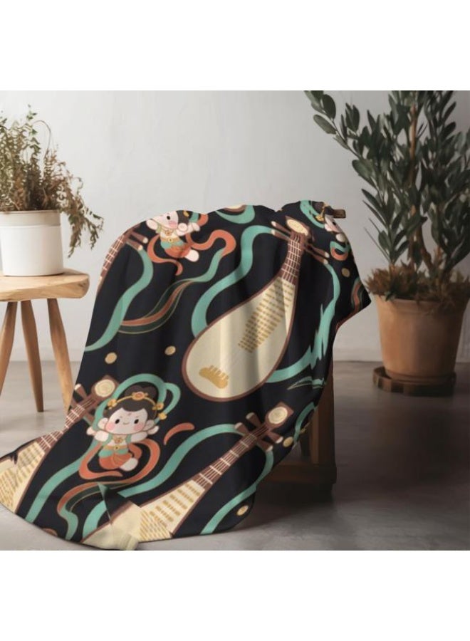 general Children's or student cartoon flannel thin blanket (warm and comfortable, suitable for sleep, games) 100cm*150cm - 297 - Image 1