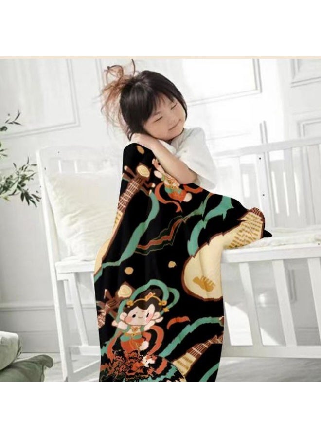 general Children's or student cartoon flannel thin blanket (warm and comfortable, suitable for sleep, games) 100cm*150cm - 297 - Image 3