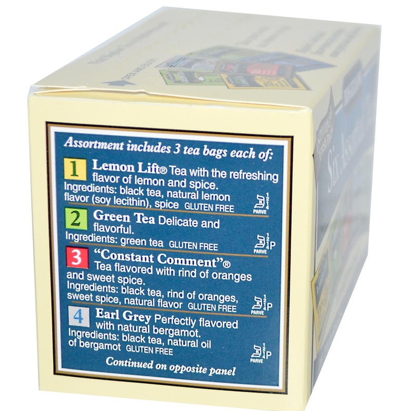 Bigelow Tea Six Assorted Tea Variety Pack 18 Bag(S) - Image 2