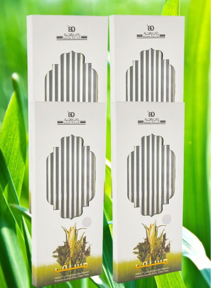 Banafa 4 Pieces Bakhoor Nad Mushlaf