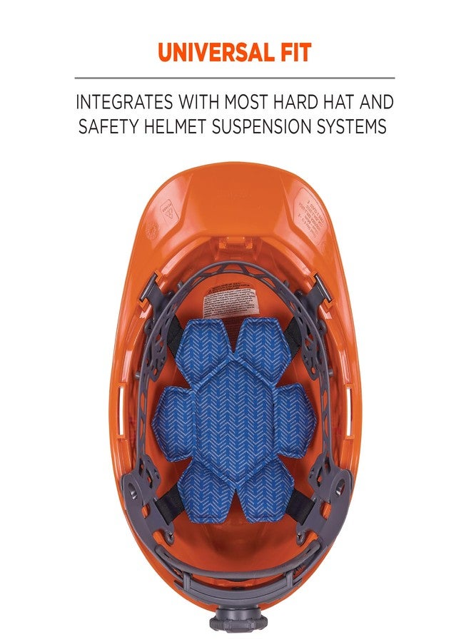 Ergodyne Chill-Its 6612 Moisture Wicking Hard Hat Top Pad, Padded Cooling Microfiber, Fits Most Suspension Systems (3-Pack) - Image 3