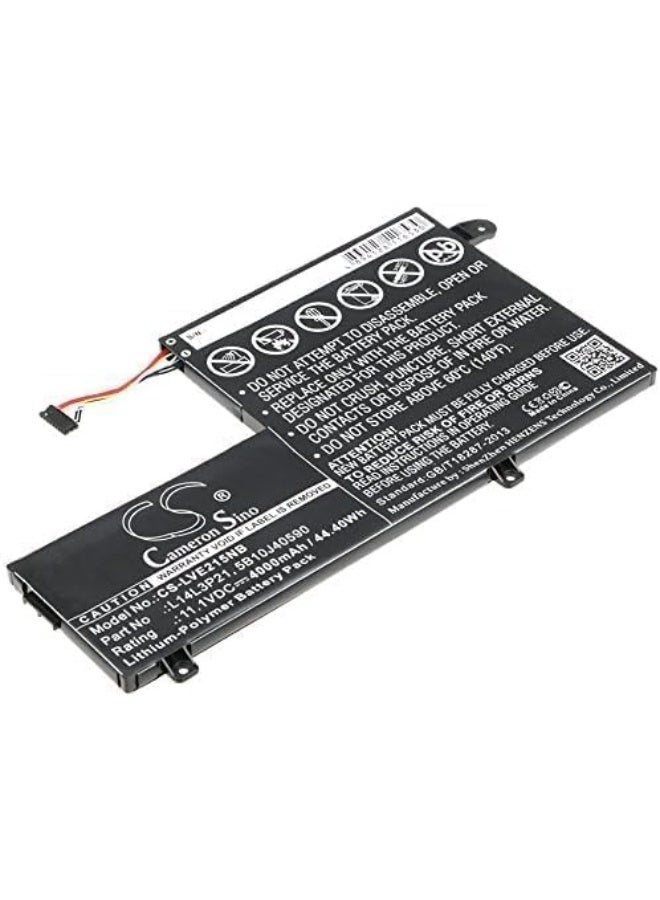 Terabyte Battery Compatible with. LE.N0VO Part Number: 5B10K10236, 5B10M52813, 5B10M52814, 5B10M52817, L14L3P21, L14M3P21, 4000mAh - Image 1