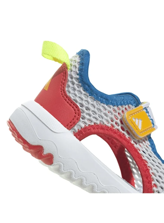 adidas صنادل صيفية مرنة للأطفال للجنسين