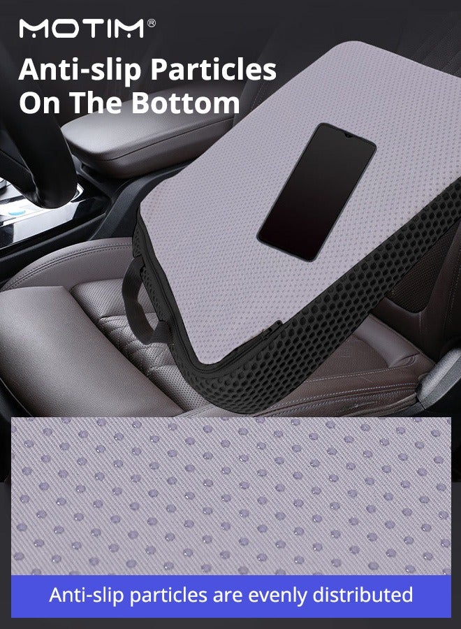 Motim Car Weadge Seat Cushion, Portable Car Seat Cushions for Driving, Effectively Increase The Field of View By 6cm, Sciatica & Hip & Coccyx Pain Relief Desk Chair Cushion, for Car Office Home - Image 3