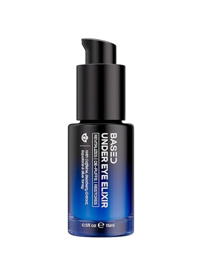 Based Under Eye Elixir, Hydrating & Refreshing Formula, Simple. Effective. Based. 0.5 fl oz, Pack of 1 - Image 1