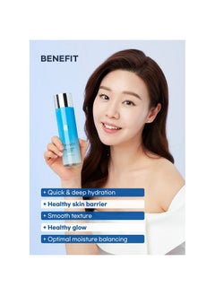 Terrazen Terrazen Aqua Recharge Treatment Essence, 5.07 fl.oz.(150ml), Boosting Treatment Essence for Dry and Dehydrated Skin with Biotics, 7-Hyaluronic Acid, Vitamin B5, Hydrating, Softening, Balancing  - Image 4