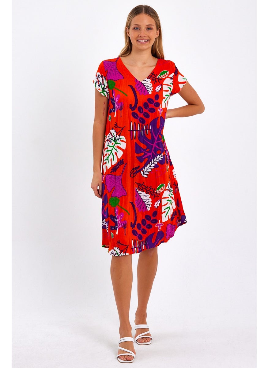 Rodi Women's Patterned Dress DS23YB0011T5  - Image 2