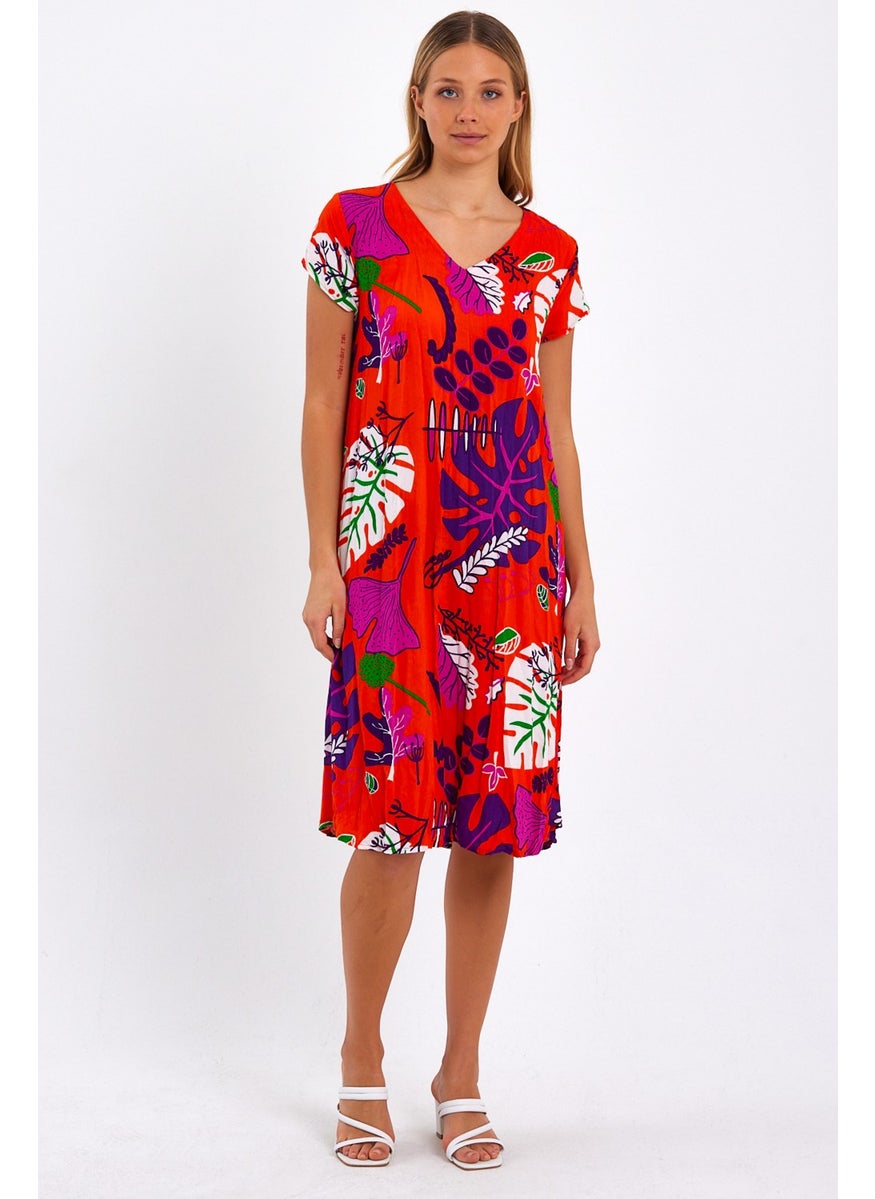 Rodi Women's Patterned Dress DS23YB0011T5  - Image 1