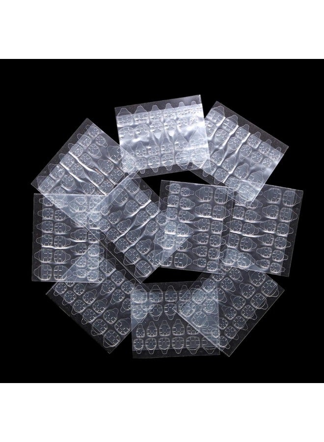 طلاء اظافر مزدوج الوجه مقاوم للماء لليدين والقدم طوال اليوم - 24 لاصق - Image 1