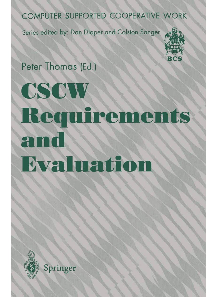 CSCW Requirements and Evaluation 