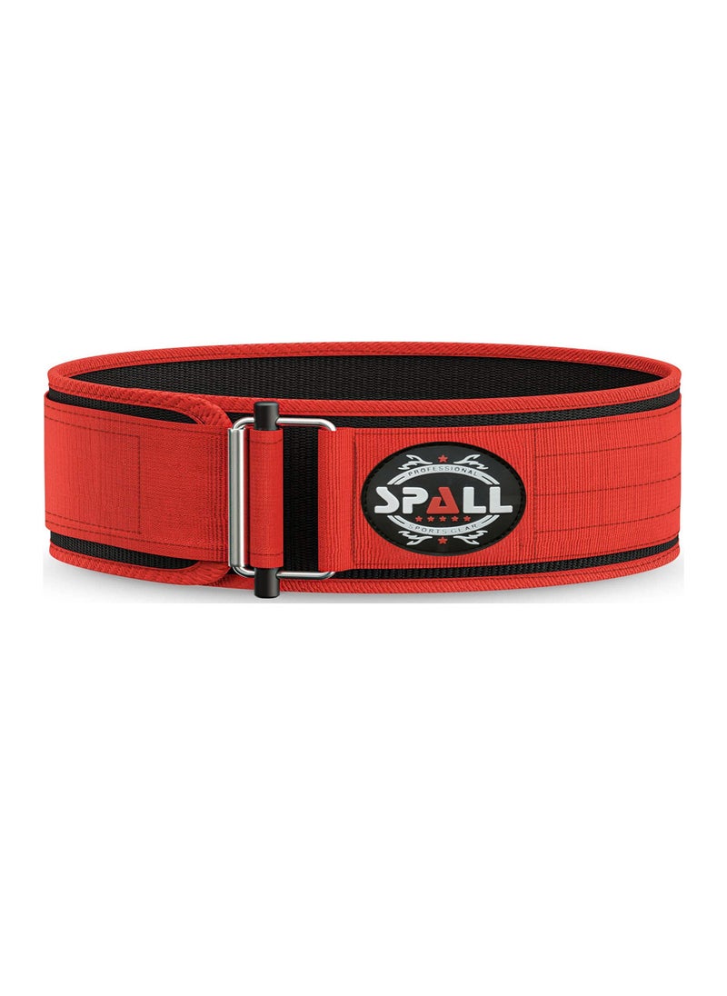 Spall Weight Lifting Belt, Self-Locking Adjustable Gym Belt, Powerlifting & Strength Training Lumbar Support, Durable Nylon Belt for Men & Women Fitness Workouts  - Image 2