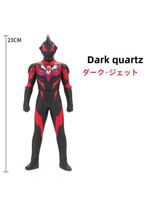 23CM Ultraman Toy Soft Rubber Doll Digacello Belia Galaxy Zeta Jade Toys-Color:23cm Dark Prize
