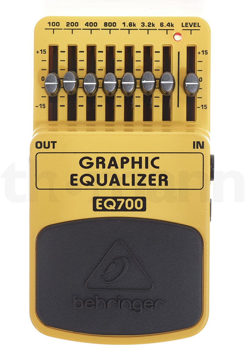 behringer موازن بيهرينجر الجرافيكي Eq700 (جيتار / لوحة مفاتيح) موازن جرافيكي نهائي 7 نطاقات - Image 5