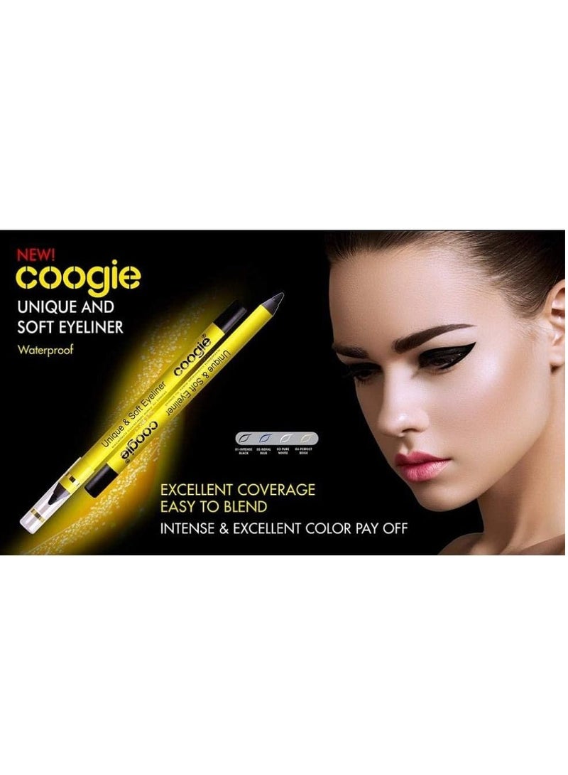 Generic waterproof soft eyeliner pencil black  - Image 2