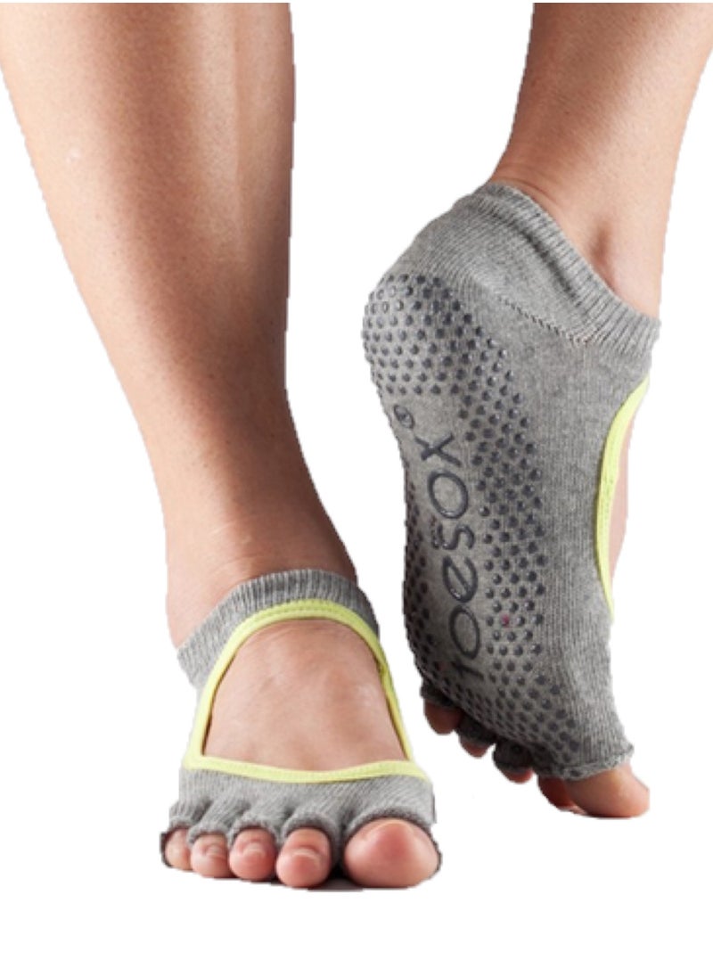 Toesox BELLARINA HALF TOE H.GREY LARGE  - Image 2