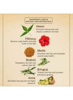Ancient Living Natural Hair Protein Pack Healthy Strong Hair Pouch 200 Grams  - Image 3