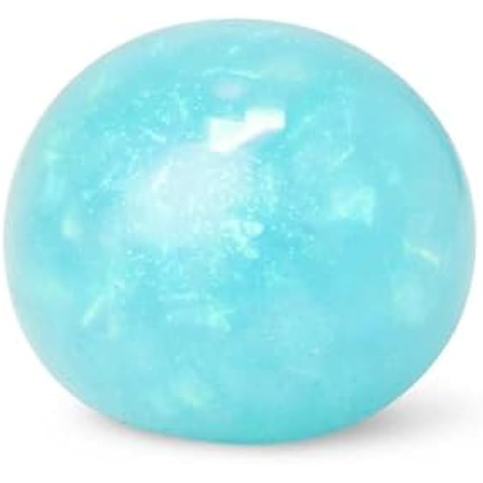 Tobar 38447 Sparkly Squish Ball, Assorted Designs and Colours,Small - Image 4