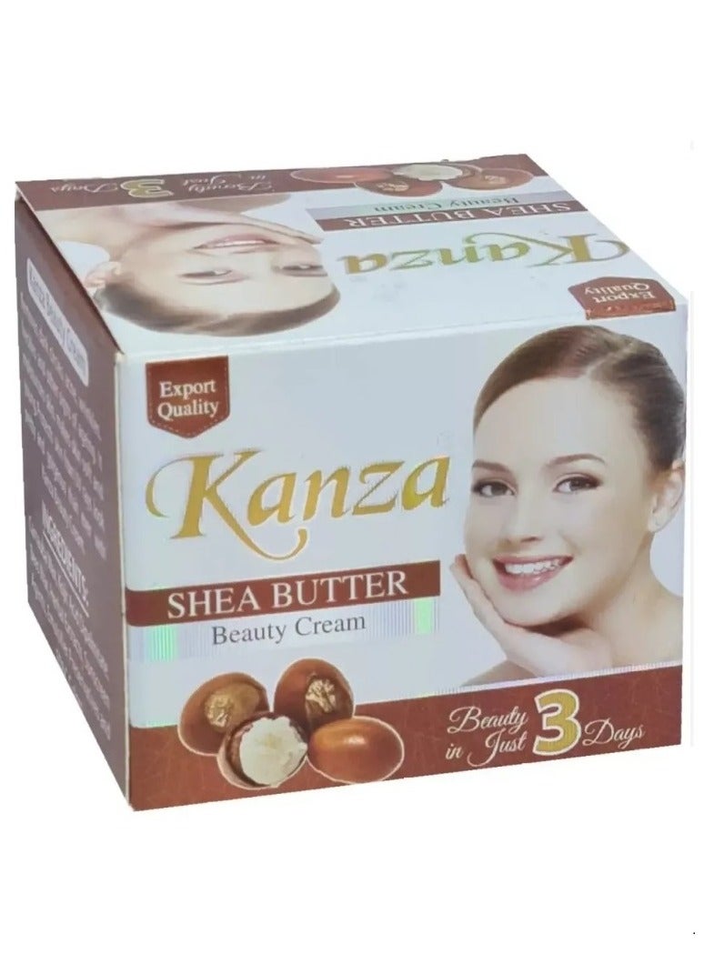 كنزه 3 قطع من كريم الجمال لتفتيح بزبدة الشيا 3X50 جرام - Image 3
