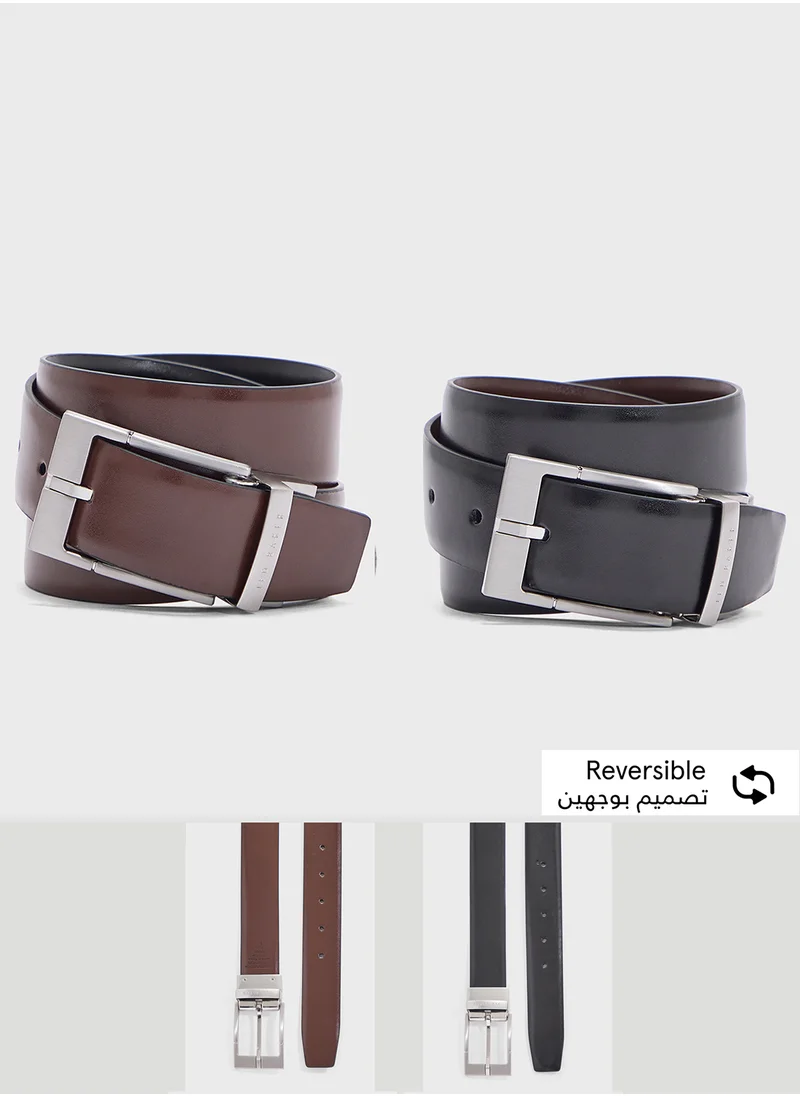 Ted Baker Leather Buckle Belt