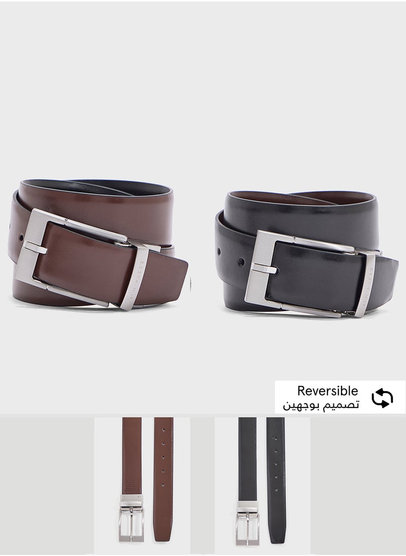 Ted Baker - Leather Buckle Belt - Image 1