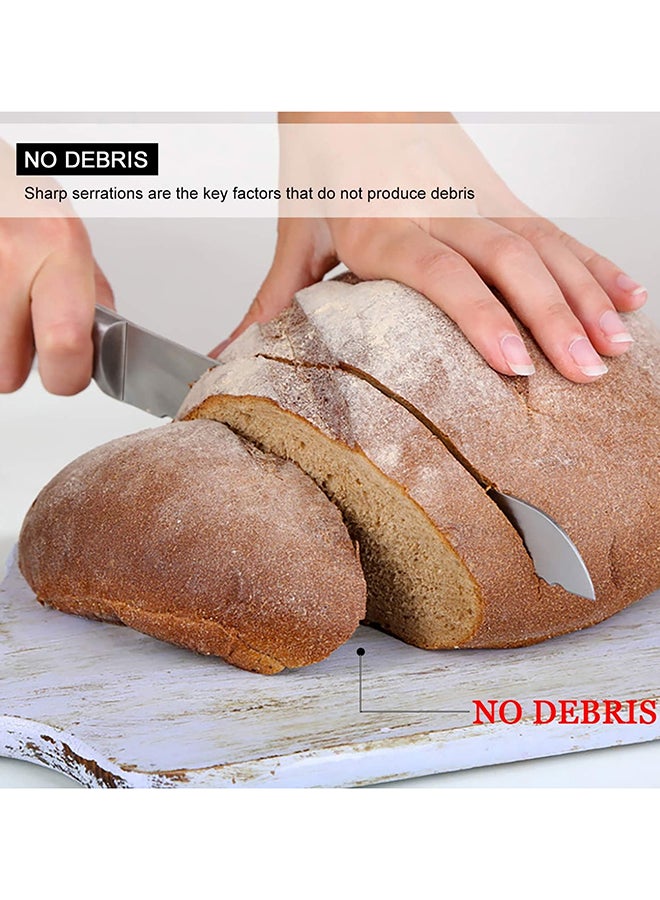 Feelings Stainless Steel Knife Heavy-Duty Meat & Vegetable Chopper with Ergonomic Handle Size 21 cm  (KQ0799)  - Image 4