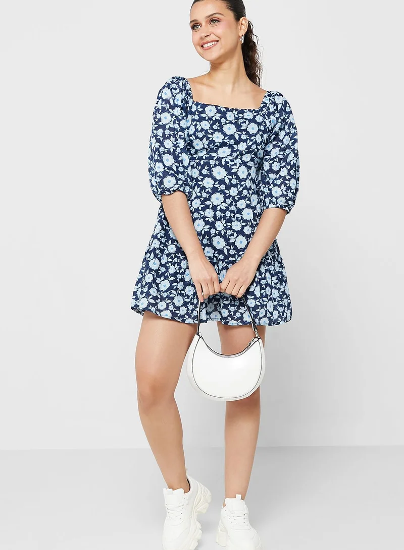 Cotton On Floral Print Dress