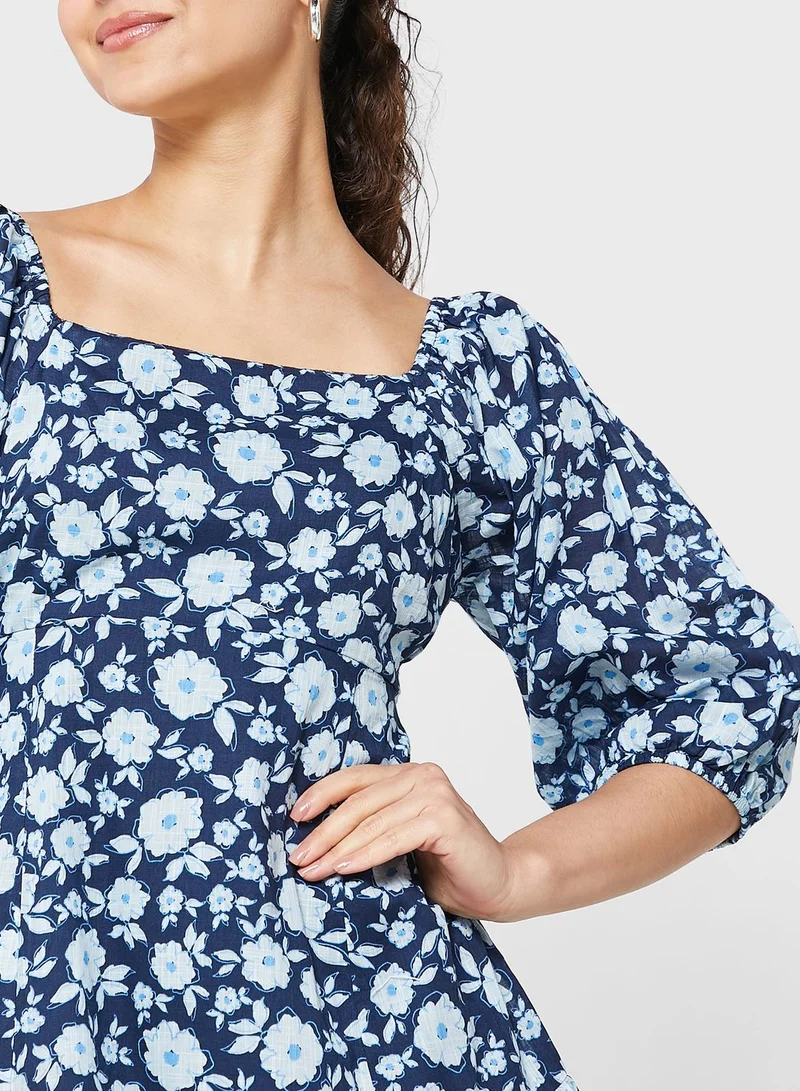 Cotton On Floral Print Dress