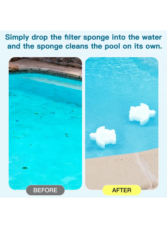 Ukulork 18/24 Pack Pool Oil Absorbing Scum Sponge, Hot Tub Scum Absorber, Hot Tub Accessories for Swimming Pool and Spa - Image 3