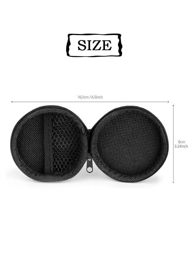 Rotundity Earphone Case, Earbud Protective Carrying Case Bag, Storage Bag Cell Phone Accessories Organizer - Image 2