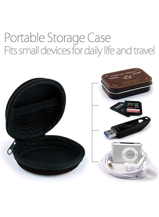 Rotundity Earphone Case, Earbud Protective Carrying Case Bag, Storage Bag Cell Phone Accessories Organizer - Image 4
