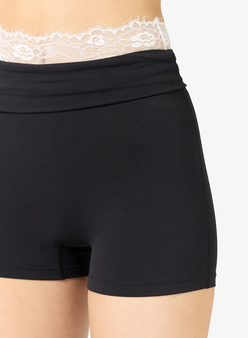 FRWD  Lace Trim Training Shorts for Women | Best Price UAE