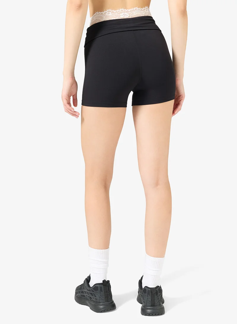 FRWD  Lace Trim Training Shorts for Women | Best Price UAE