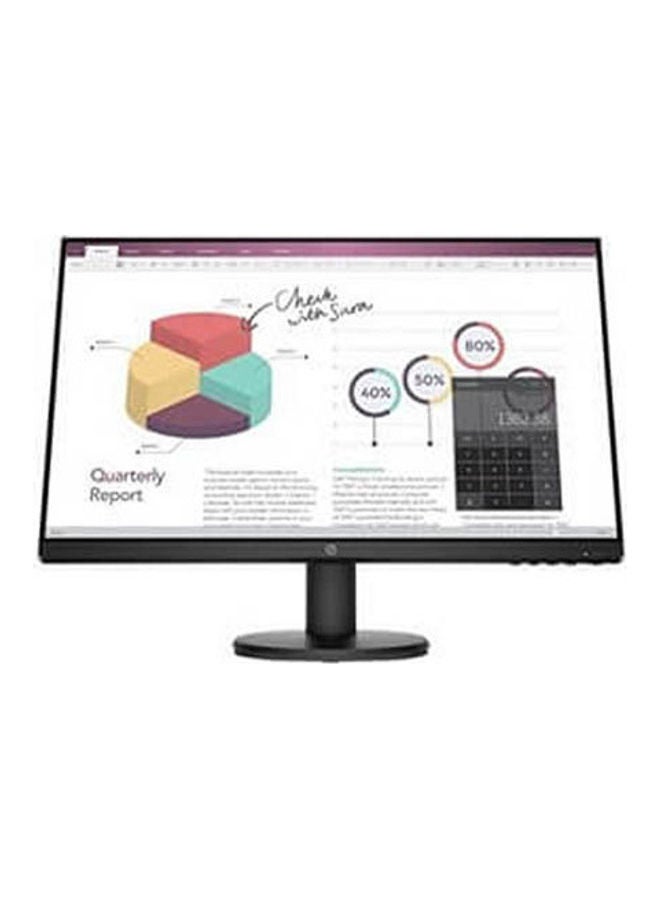 HP شاشة P24V G4 LED مقاس 23.8 بوصة بدقة كاملة الوضوح وتقنية IPS طراز 9TT78AS أسود - Image 2