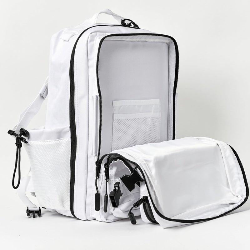 Lone Wolf Fitness Gen 3 Sports Backpack 35L White - Image 3
