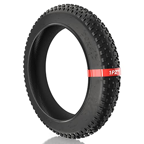 1PZ T20X01 Fat Tire 20 x 40 Inch EBike Mountain Bicycle Tire Replacement for HighPerformance PunctureResistant and AllTerrain Folding Electric MTB Tire with Offroad or Trail Riding - Image 1