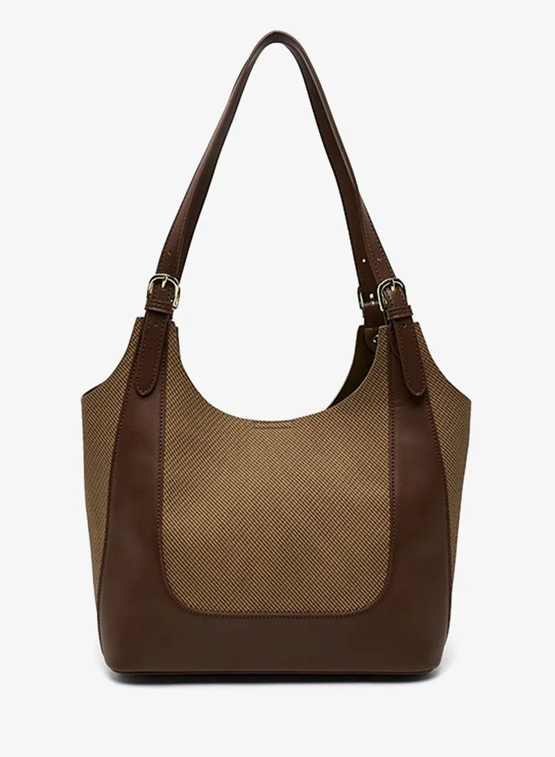 Color Block Shoulder Bag