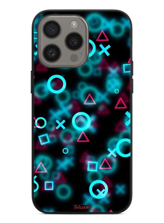 Tolwak Apple iPhone 15 Pro Max Protective Case Cover Squid Game Icons Small - Image 2