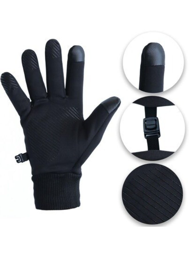 SPORT Motorcycle gloves, one pair of full-finger cycling gloves, warm touchscreen gloves for men and women, full-finger dirt mountain bike training gloves for riding and shooting - Image 4