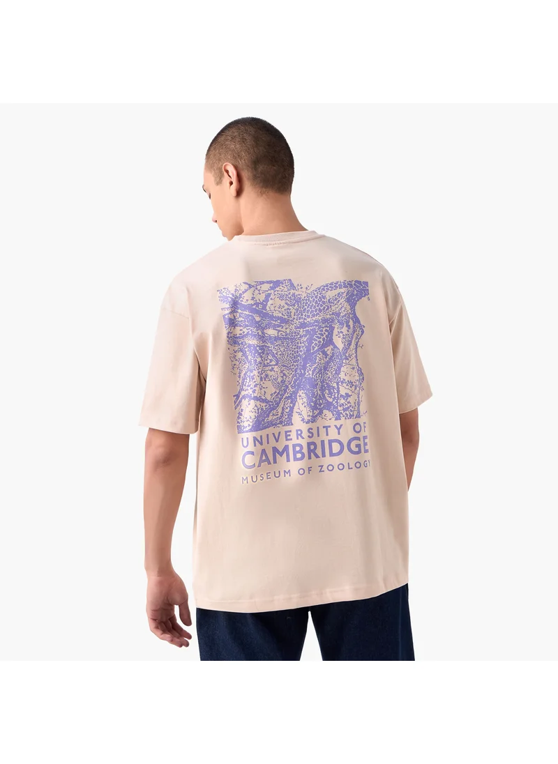 FAV Graphic Print T-shirt with Crew Neck