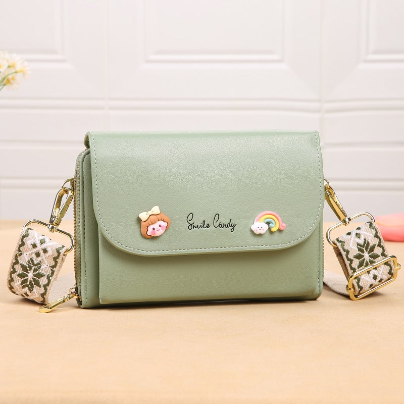 Multifunctional Solid Color PU Leather Wallet, RFID Blocking Design Portable Daily Storage Purse for Cards Cash Coin Business Use - Image 1
