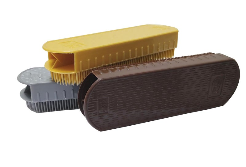 Kitchwish Cloth Cleaning Washing Laundry Brush Plastic Wet Dry Brush Brush Strip PVC MR Boss Glory Cloth Brush 6 inch - Image 5