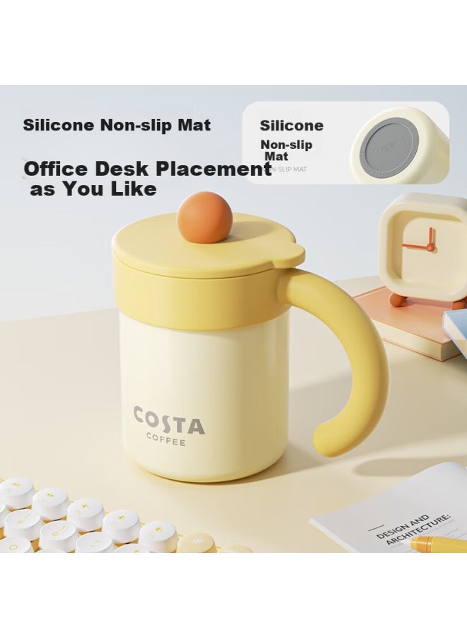 Costa Desktop Handheld Insulated Cup For Men And Women, Stylish Stainless Steel Coffee Water Mug, Gift For Girlfriend Or Wife - Image 5