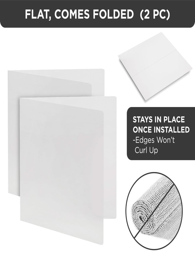 HOLDN’ STORAGE HOLDN' STORAGE Hard Plastic Liner for Pull Out Shelf, Fits Pull Out Cabinet Organizer 21" W x 20" L - Shelf Protector Liner, Clear Frosted - Image 5