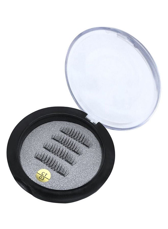 نيبمينينت زوج رموش مستعارة مغناطيسية من قطعتين أسود - Image 2