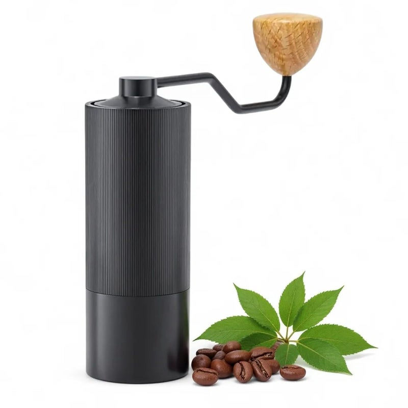 AAshonee Manual Coffee Grinder, Manual Coffee Bean Grinder Coffee Bean Burr Grinder Small Coffee Grinder Household Kitchen Grinder for Home Office and Travelling - Image 1