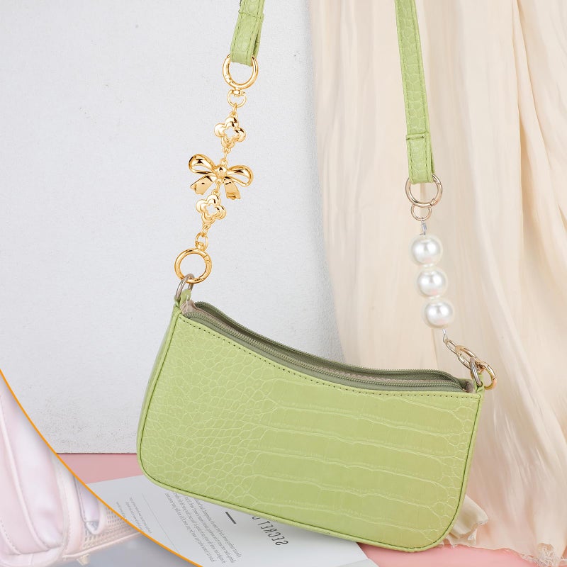 Tucnoeu Purse Extender Chain Bow Pattern Metal Bag Extender, Bag Extender Chain Replacement Bag Chains Purse Accessories for Handbags Purses - Image 4