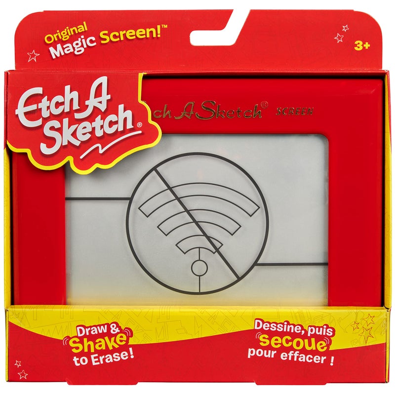 Etch A Sketch, Classic Red Drawing Toy with Magic Screen, for Ages 3 and Up - Image 2