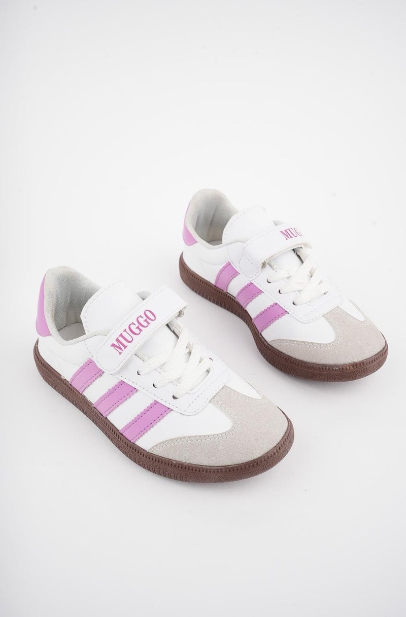 muggo OLAF Guaranteed Daily Orthopedic Laced and Velcro Children's Sneaker Sports Shoes  - Image 3